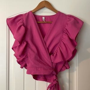 Pink boutique blouse